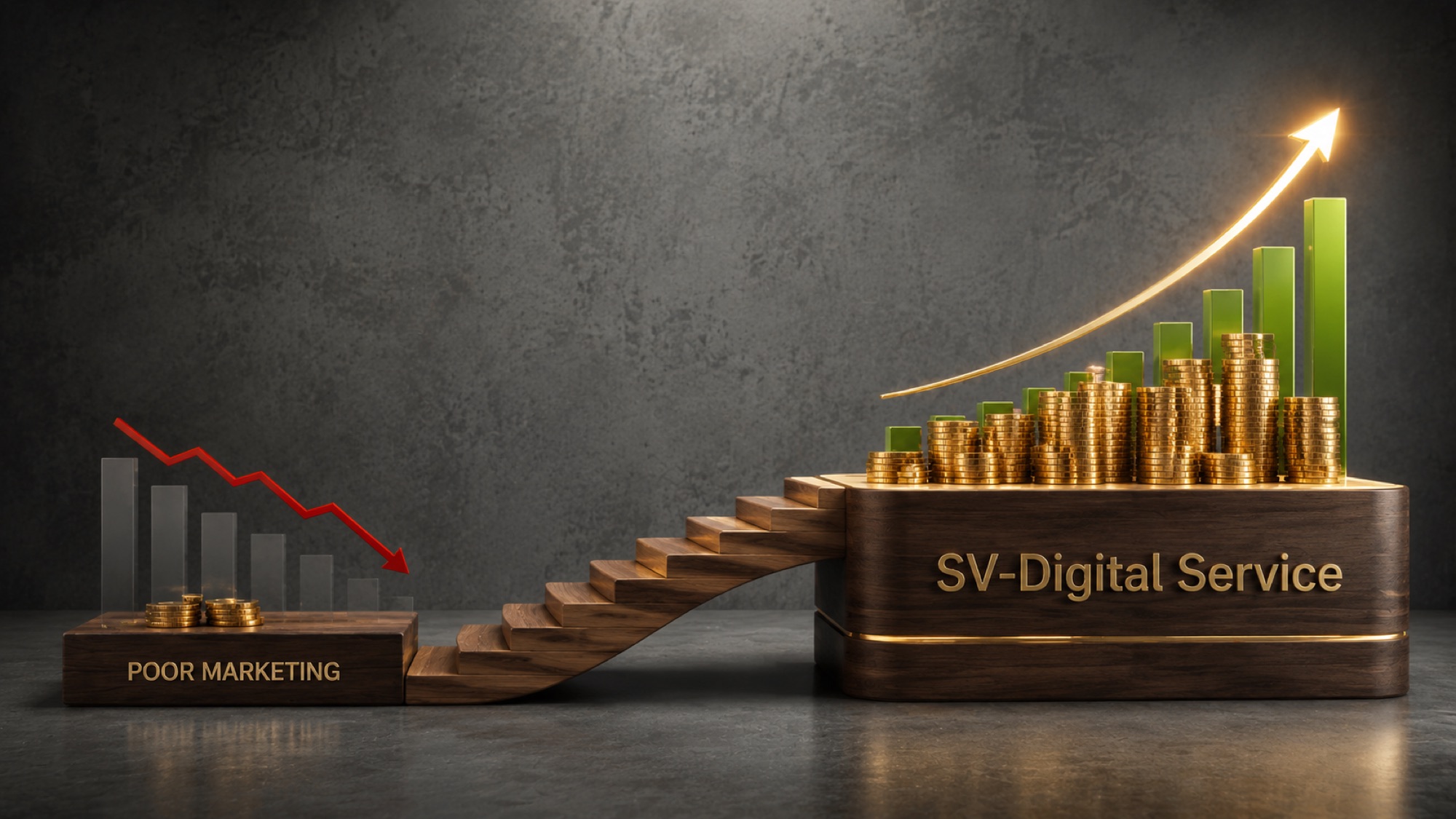Bad marketing versus growth with SV-Digital Service
